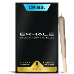 D8 Pre Rolls Sour Diesel with one pre roll