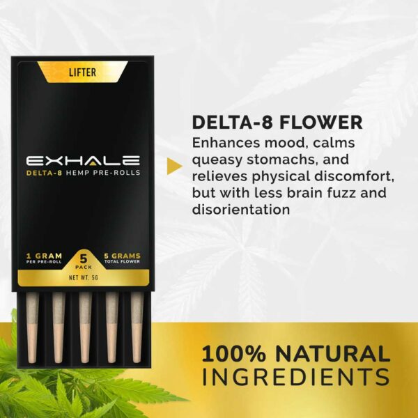 delta-8 flower 100% natural ingredients