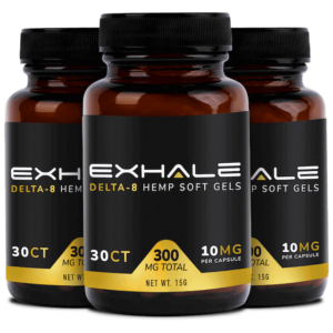 Exhale Delta 8 Bundles Hemp Soft Gels
