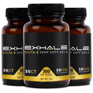 Exhale Delta 8 Bundles Hemp Soft Gels