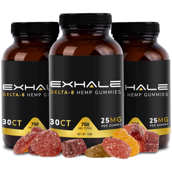 Exhale Delta 8 Bundles Hemp Gummies