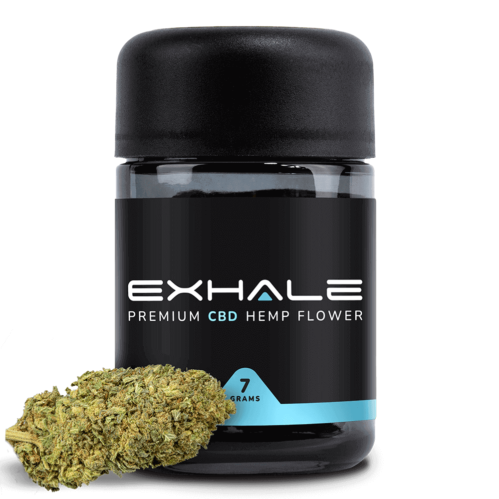 Exhale CBD Flower Cookies with flower