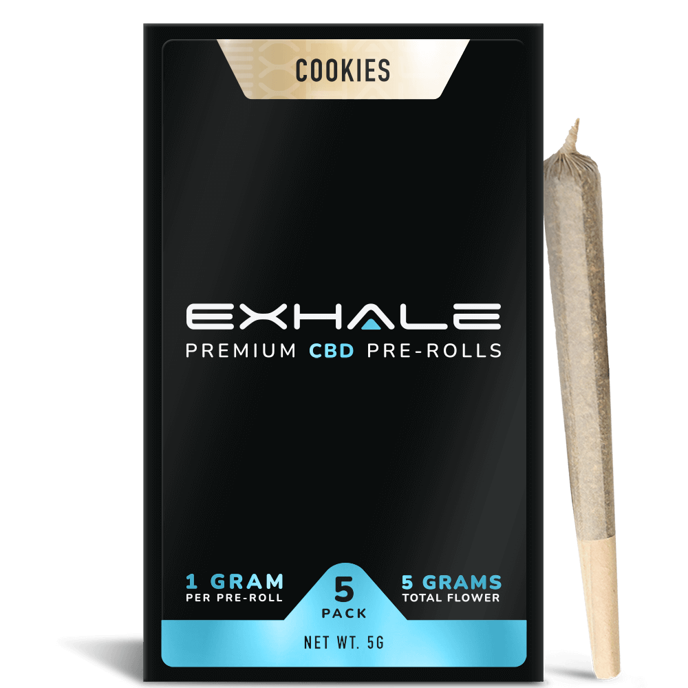 Exhale Pre rolls Open Cookies