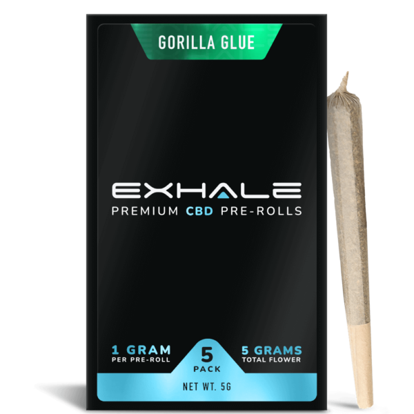 Exhale Pre rolls Gorilla Glue