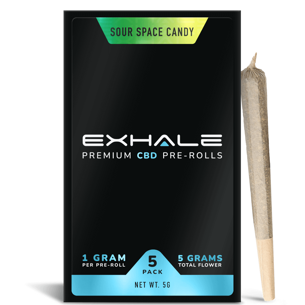 Exhale Pre rolls Sour Space Candy