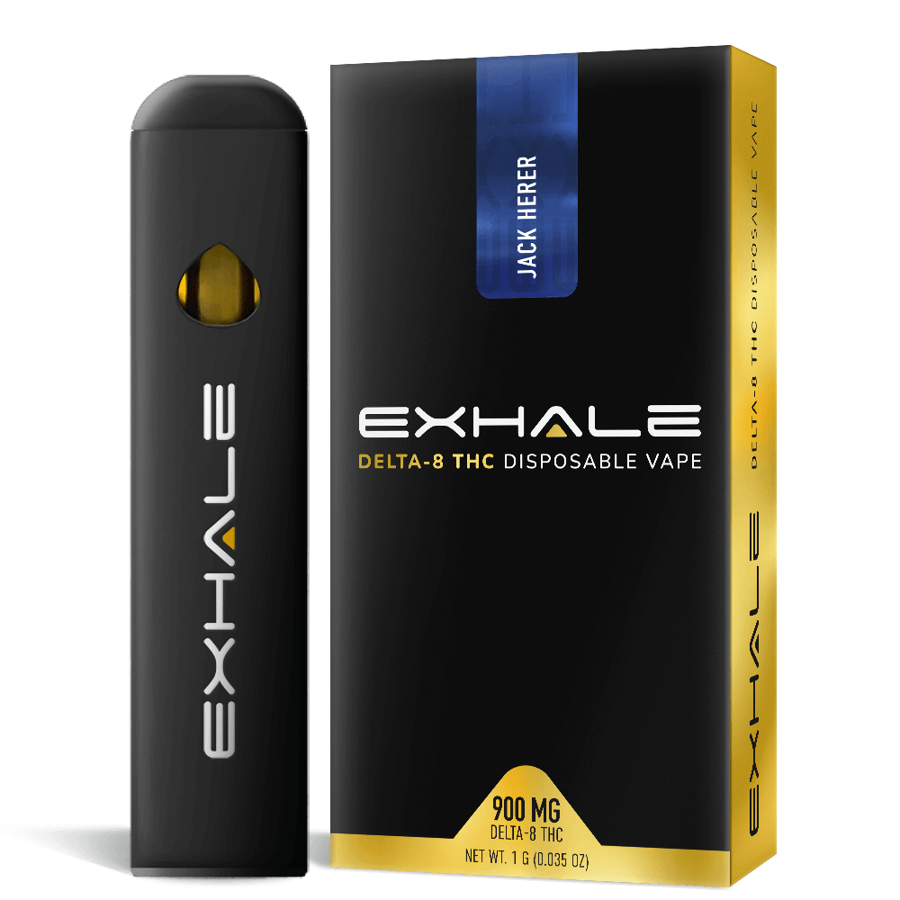 Exhale D8 Disposable Vapes Jack Herer