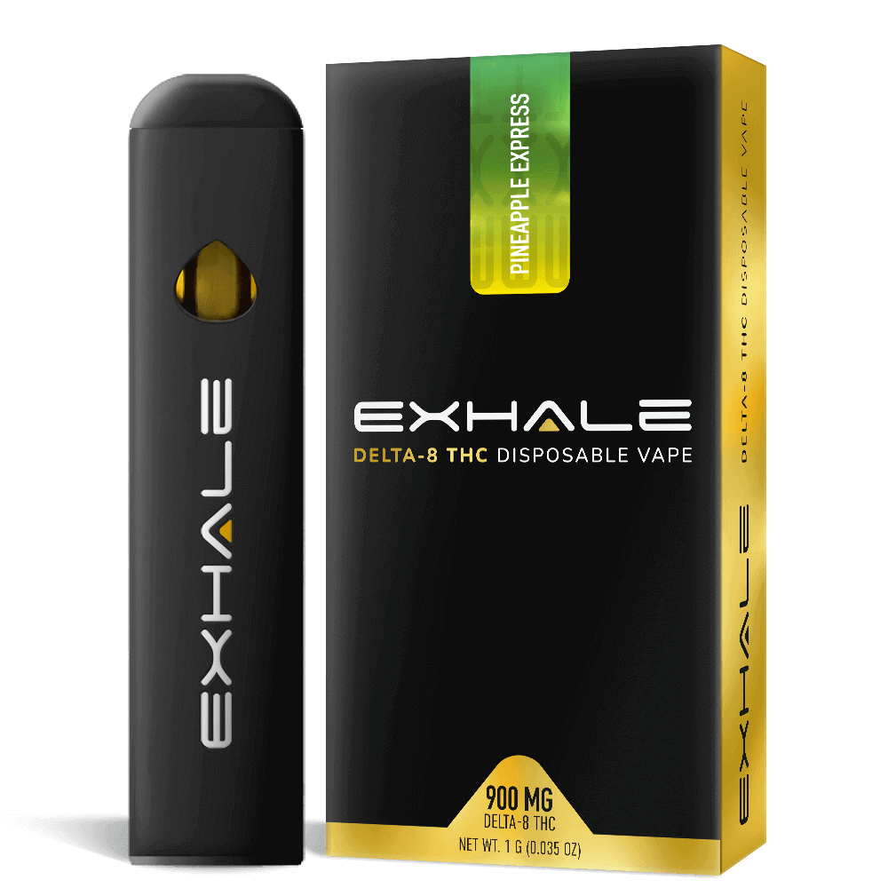 Exhale D8 Disposable Vapes Pineapple Express