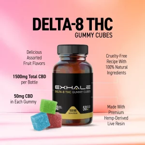 Delta 8 Gummies 1500mg Jar Details