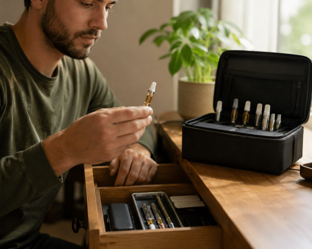 THCA Cart Storage Tips