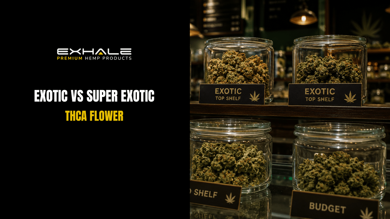 Exotic vs Super Exotic THCA Flower