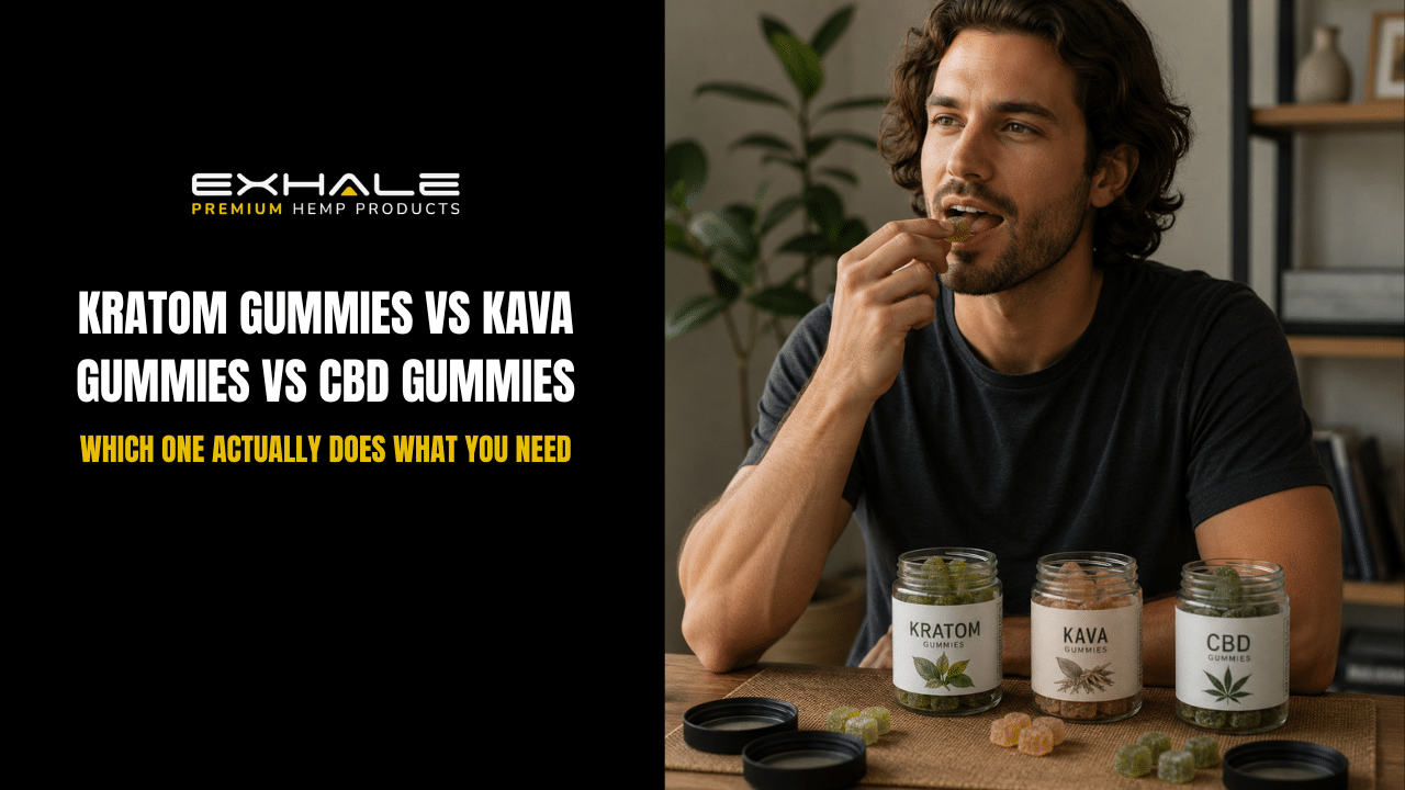 Kratom Gummies vs cbd gummies