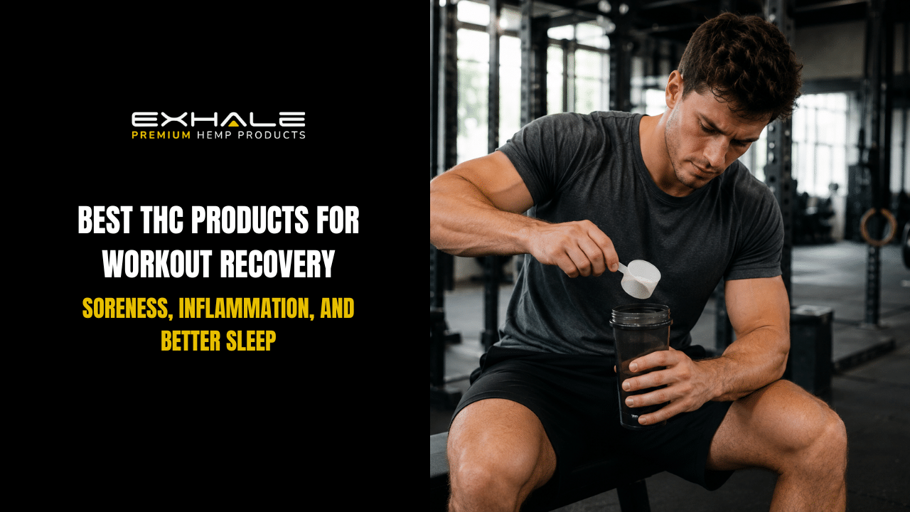 THC Products for Workout Recovery