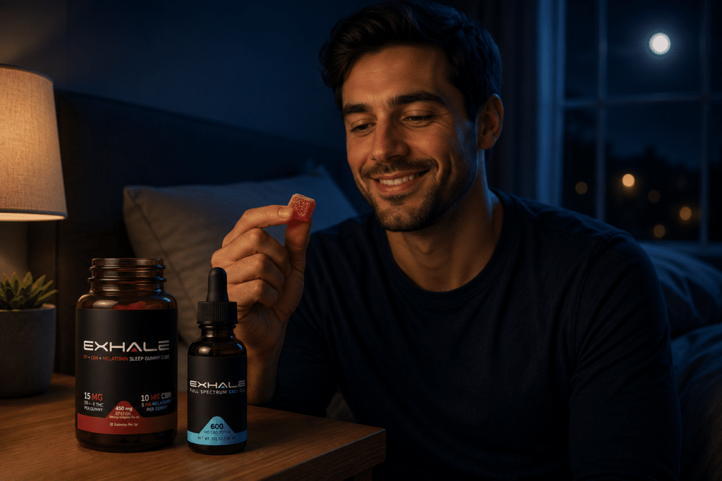 Sleep (D9+CBN Gummy + CBD Oil)